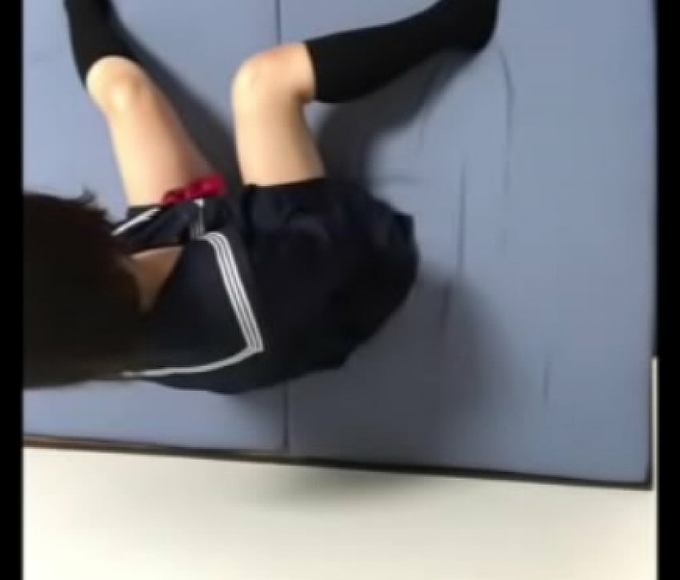 Jav Schoolgirl's Lazy Rinsta Obsession ~ Horny Masturbation On The Futon