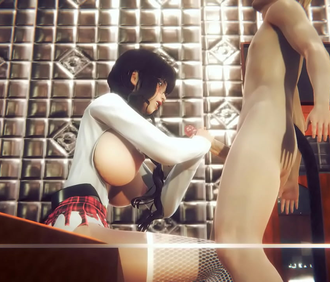 Beyond The Sensual: Inside The World Of Uncensored Hentai With Karen's Intimate Handjobs And Blowjobs