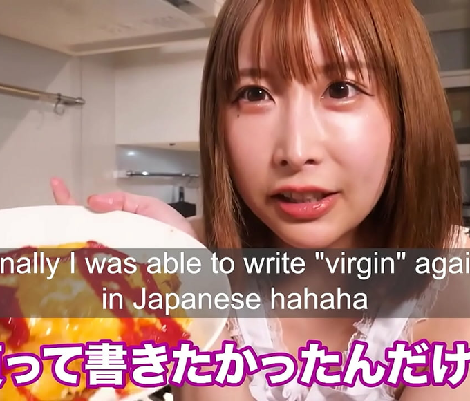 Uncovered Nipple Exposed In Omelet Rice Recipe With Naked Apron!
