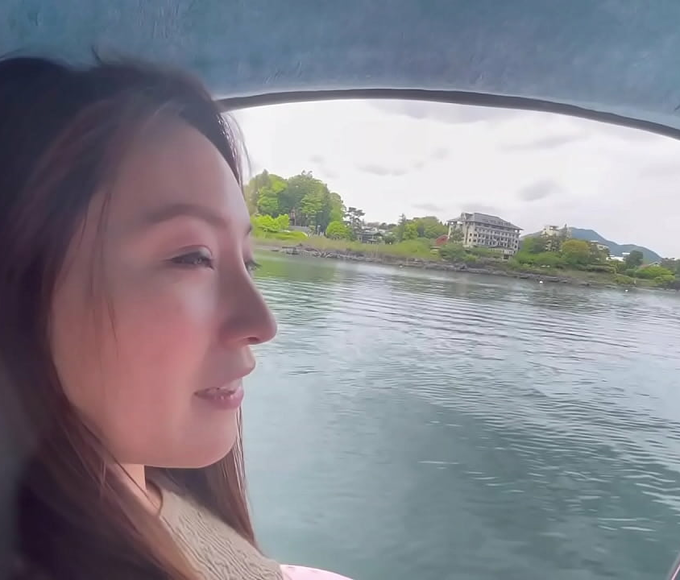 Seductive Adventure On Lake Kawaguchi: A Miniskirt Boating Experience In Yamanashi
