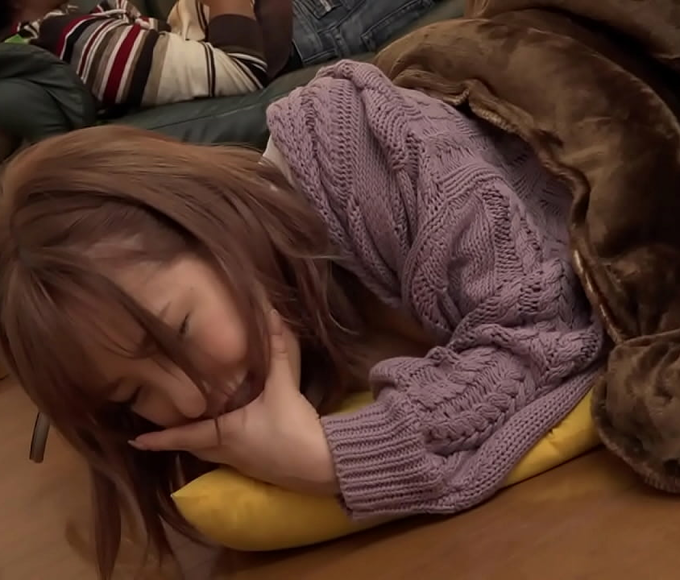 Experience The Rush Of A Kotatsu Prank Gone Wrong - Jav Star's Naughty Surprise For Her Luscious Surroundings!